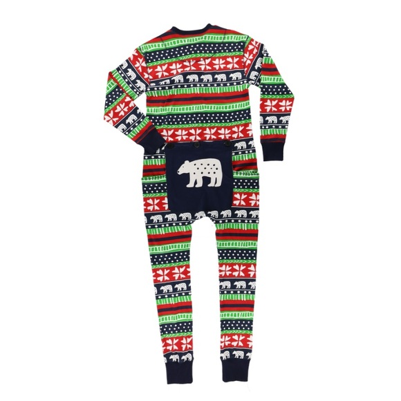 Lazy One Christmas Pajamas | Kid Flapjack Sweater Bear - Picture 1 of 9